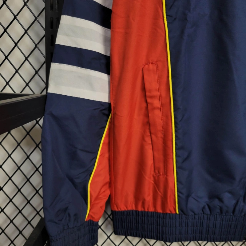 2025-26 Arsenal Black-Red Windbreaker